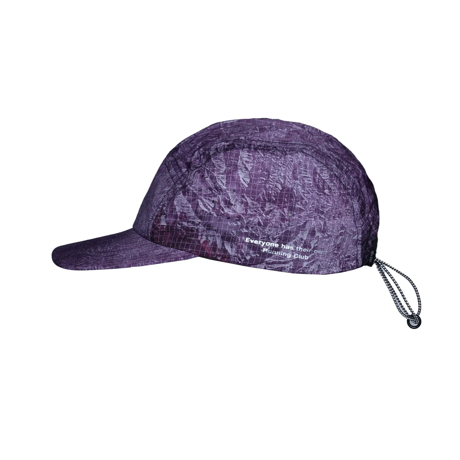 Marble Running Cap – Purple