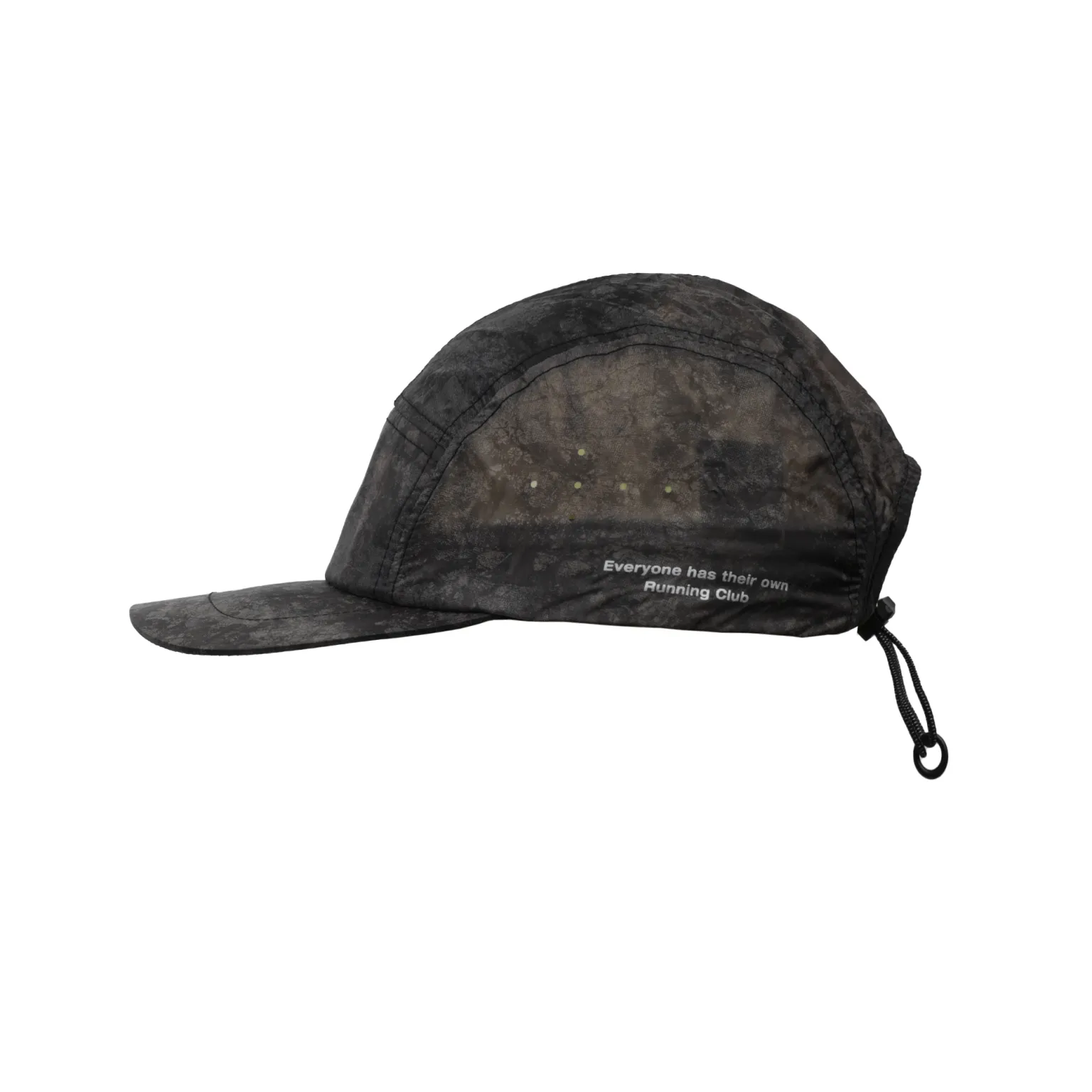 Marble Running Cap – Dark Brown