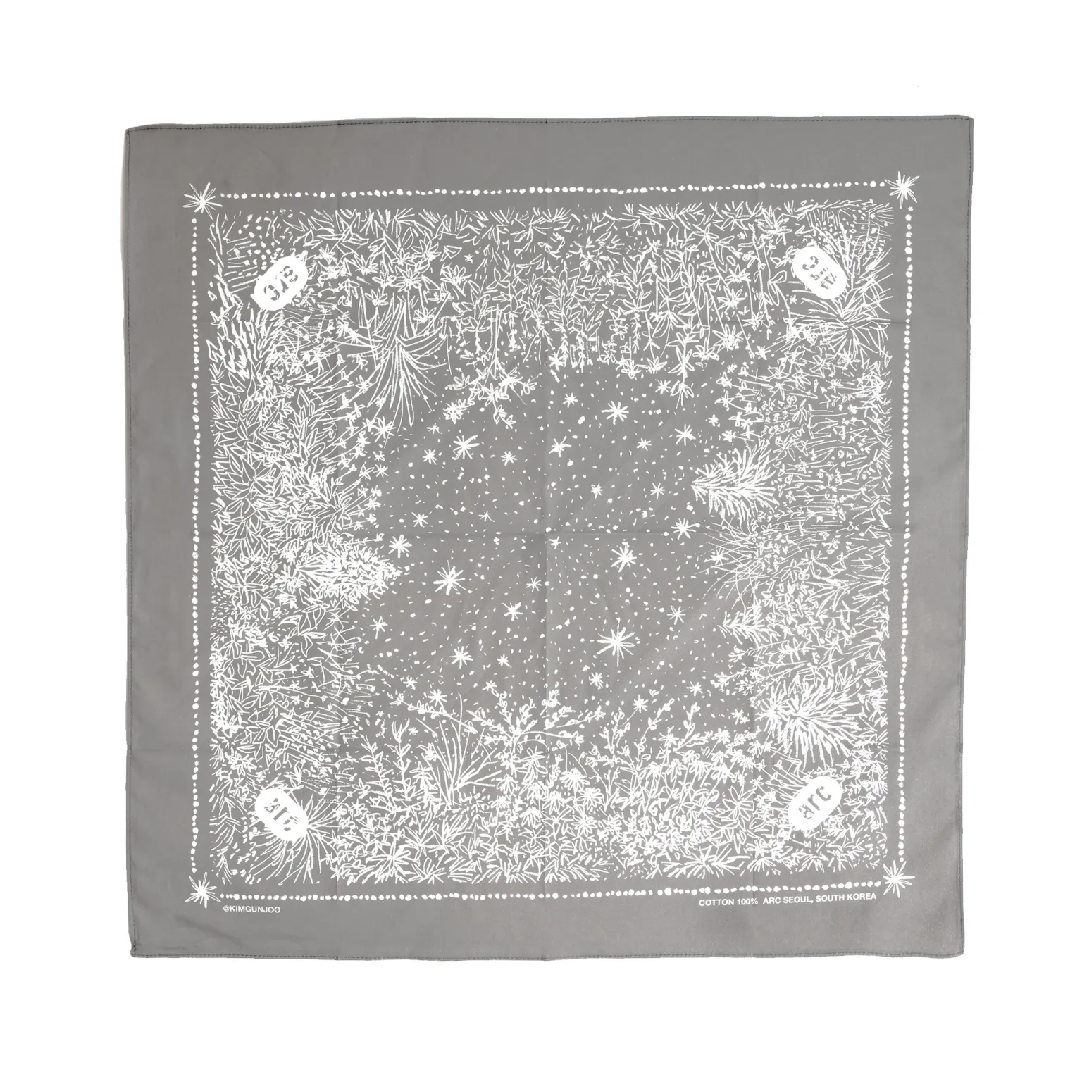 Cotton Bandana 01 – Grey