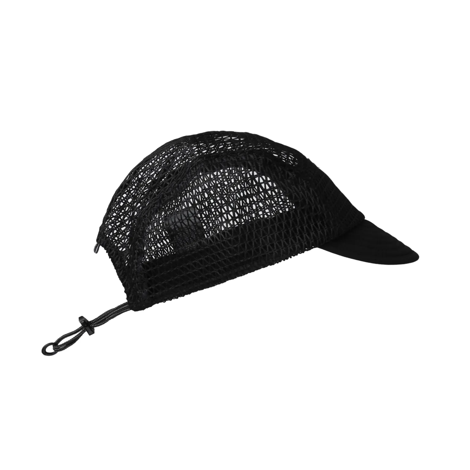 Distance Trail Running Cap – Salt Black(Tri Mesh)