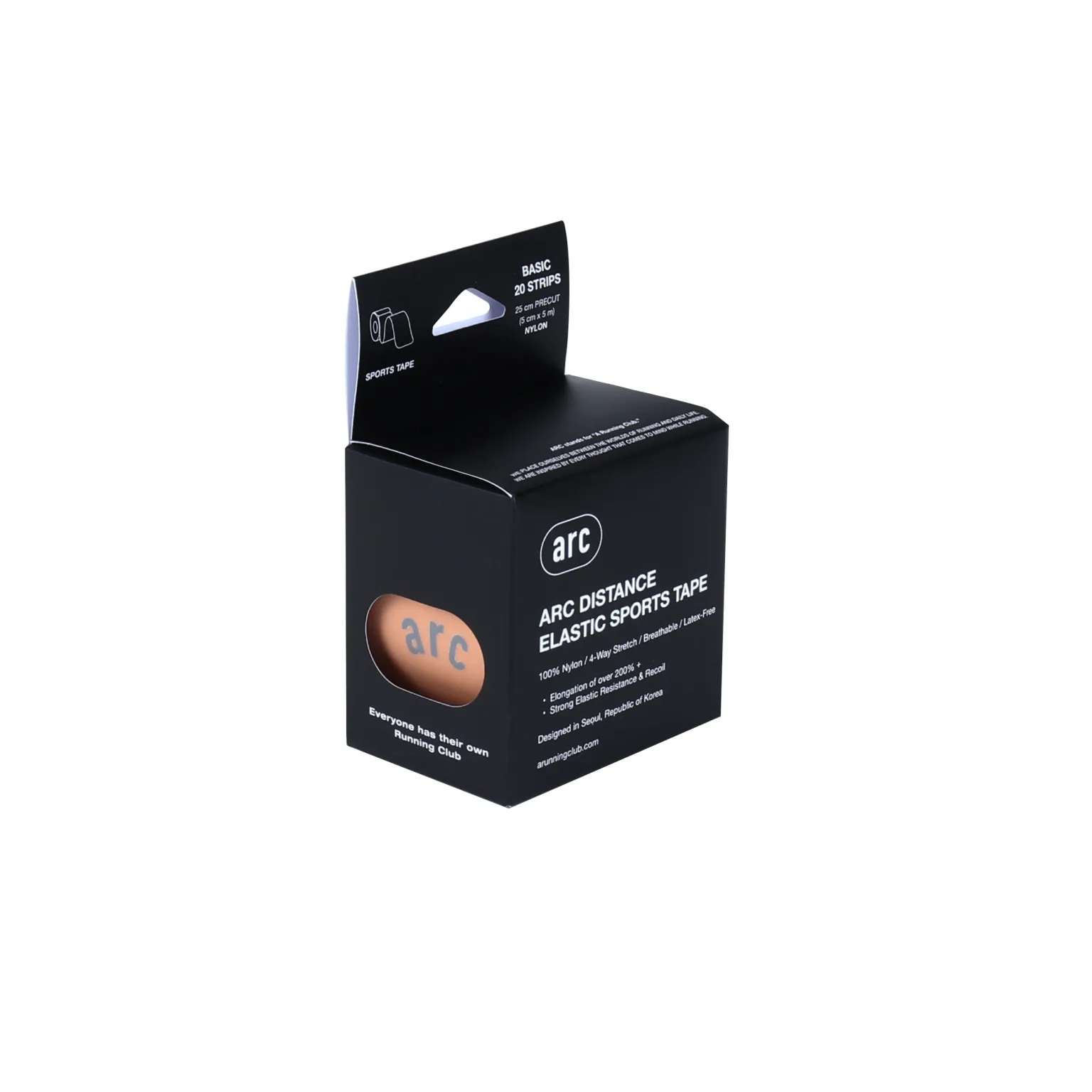 Distance Elastic Sports Tape – Beige