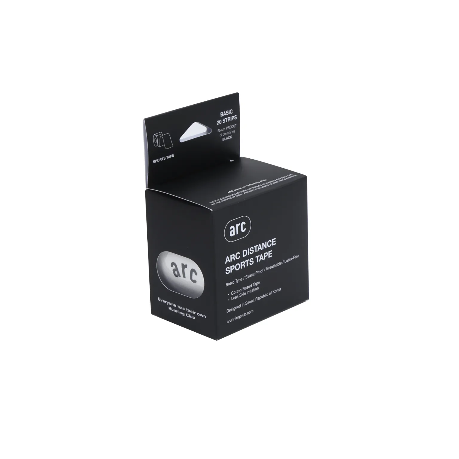 Distance Sports Tape – White