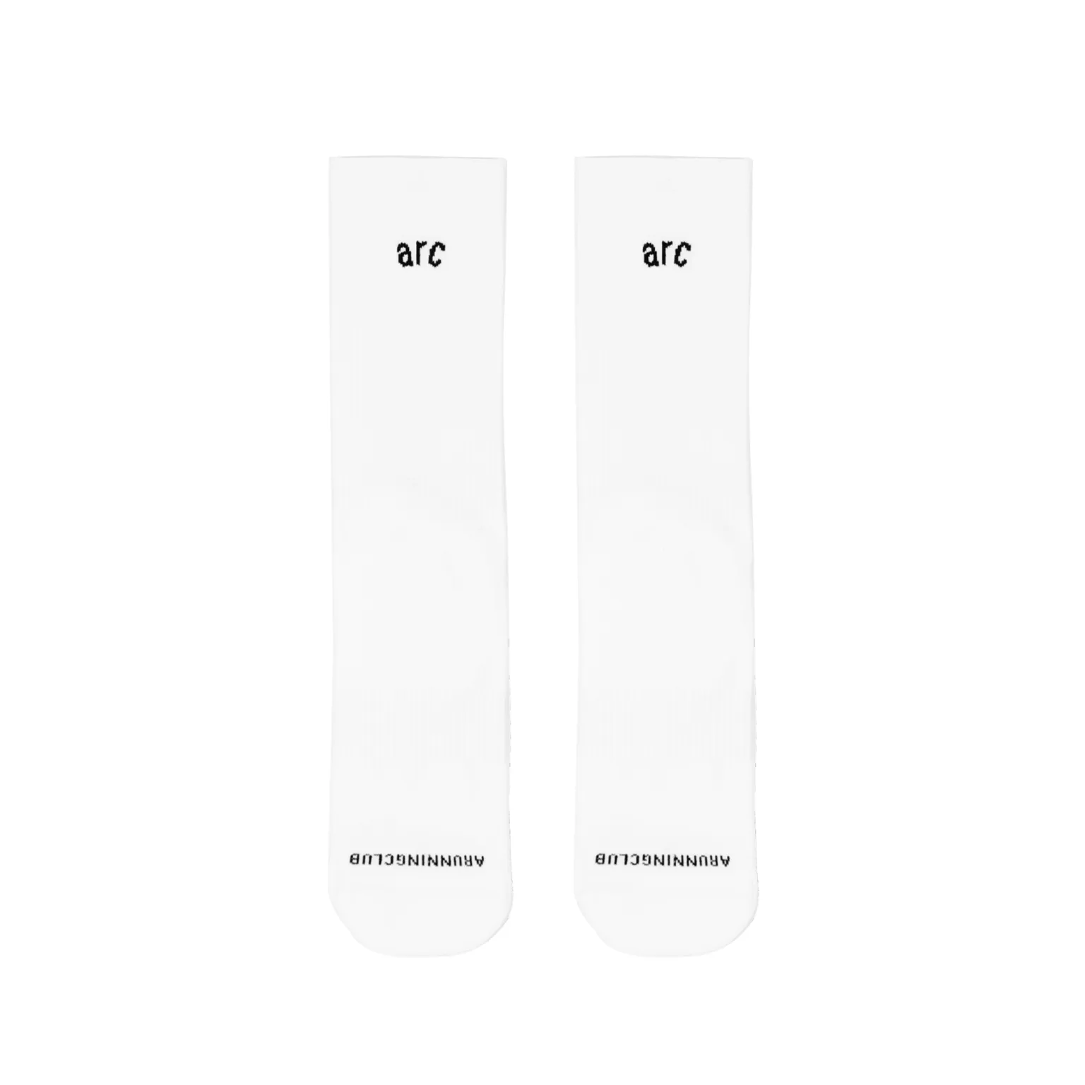 Run Crew Socks – White