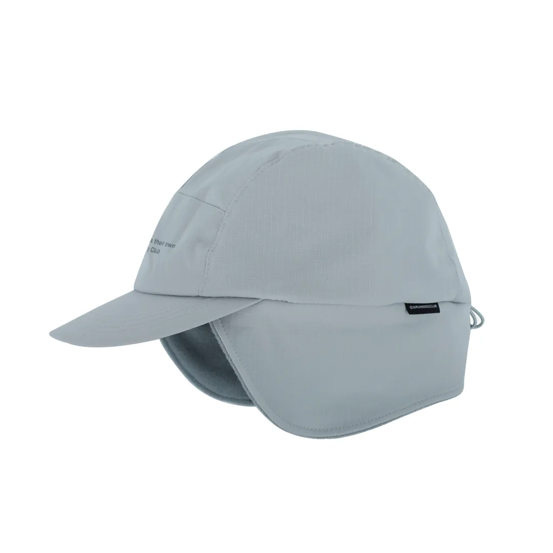 Fleece Ear Flap Cap – Light Grey