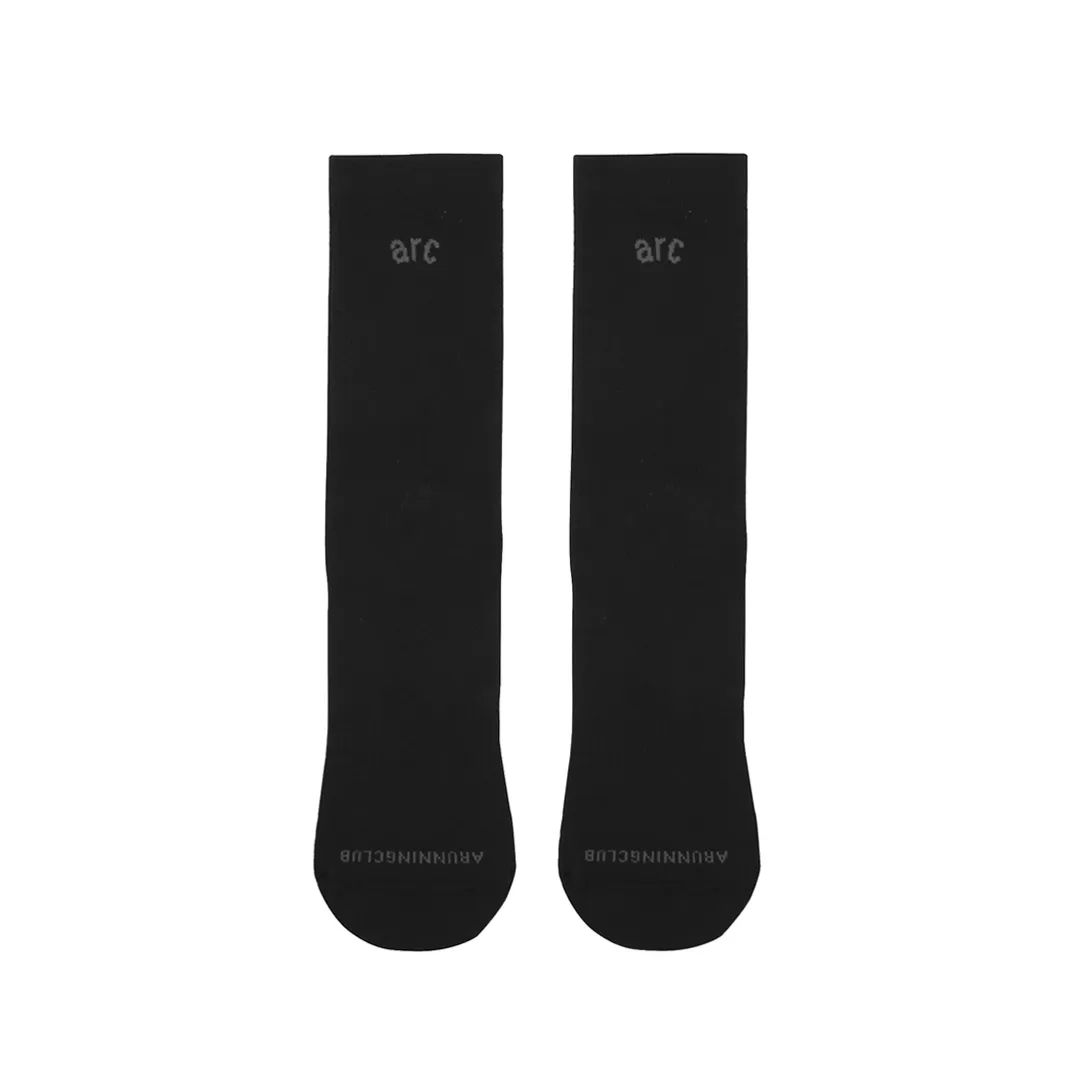 Run Crew Socks – Black