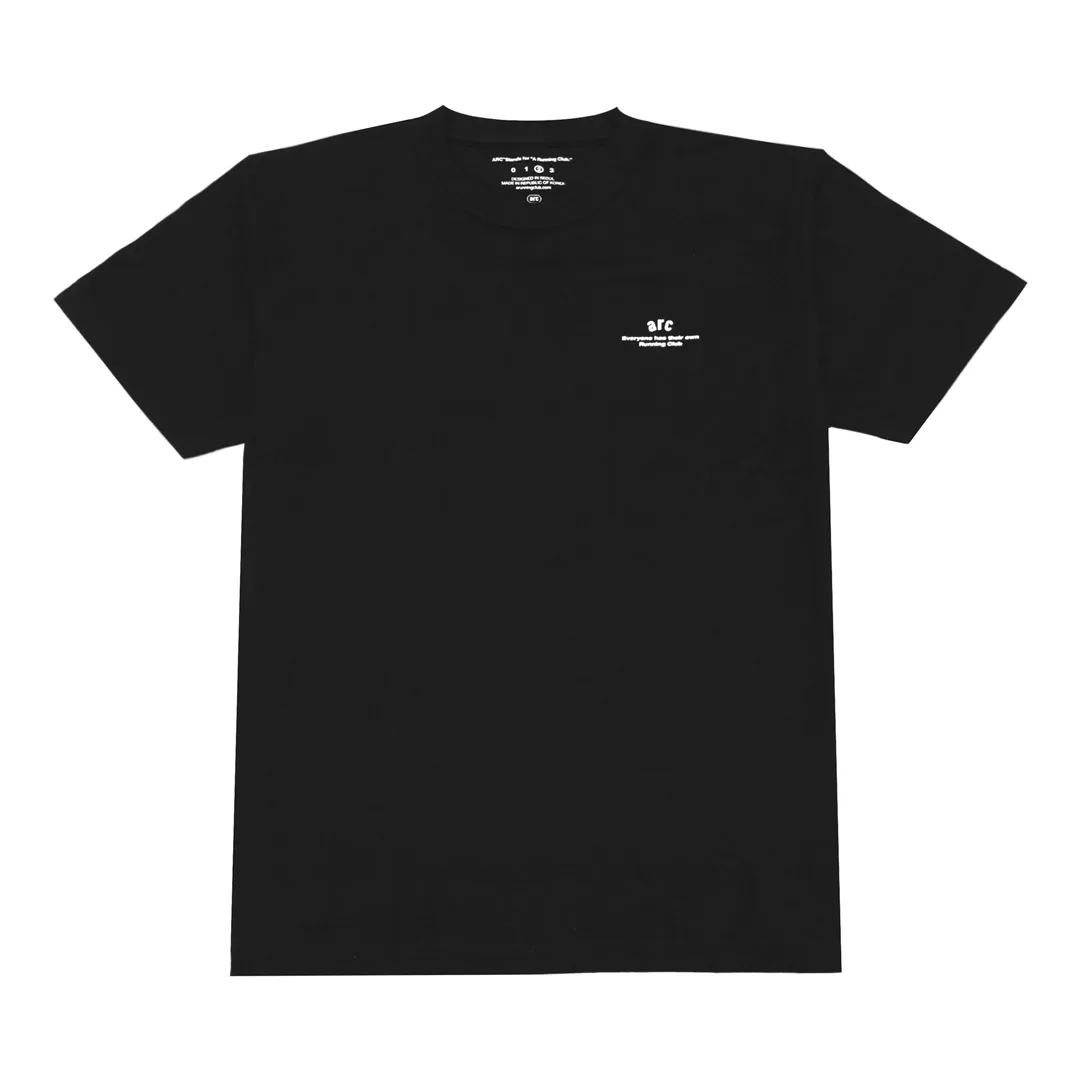 Arch Logo SS T-shirt – Black